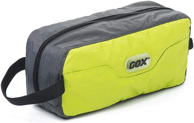 GOX Travel Toiletry Bag Dopp Kit Case Small Zippered Bag Ditty Bag Bathroom Pouch for Women(Green)