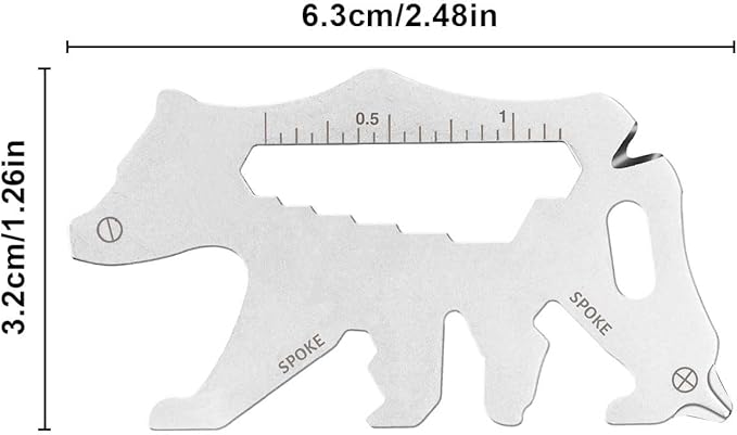 12 in 1 Keychain Multi-tool, Gifts for Men Boyfriend Dad, Father's Day Birthday Gifts, Mini EDC gadgets Tool Gear Bottle Opener for Camping Survival