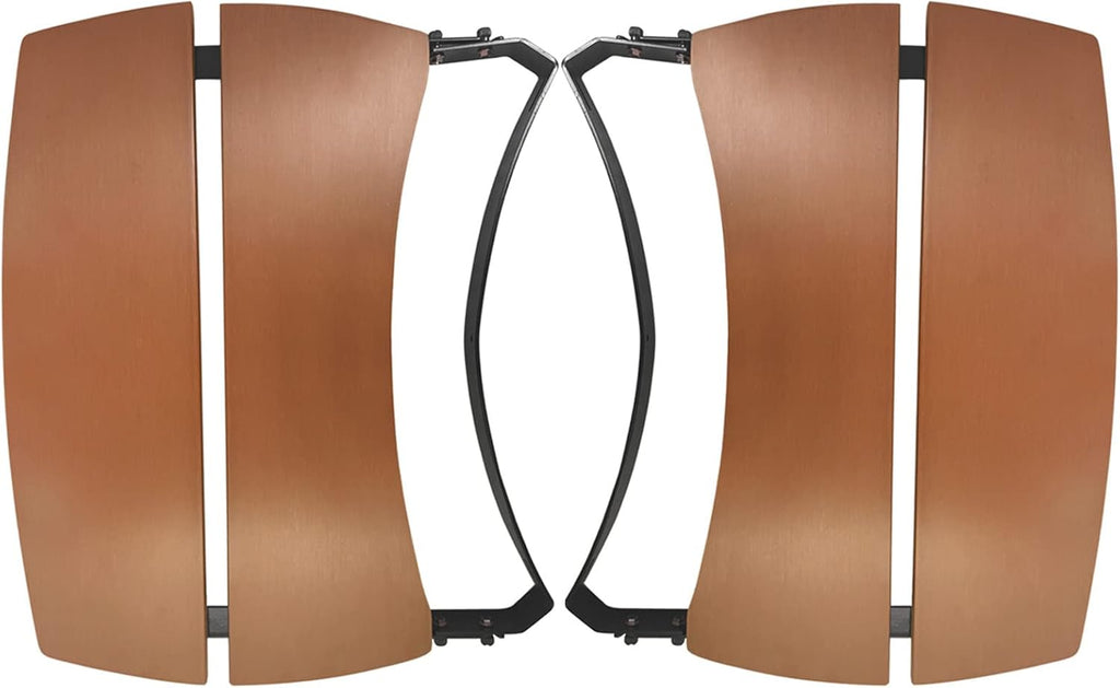 Side Shelves Big Green Egg Accessories, Composite 2 Slat Egg Mates for Large Big Green Egg with Folding Side Shelves Replacement Parts Grill & Smoker Accessories