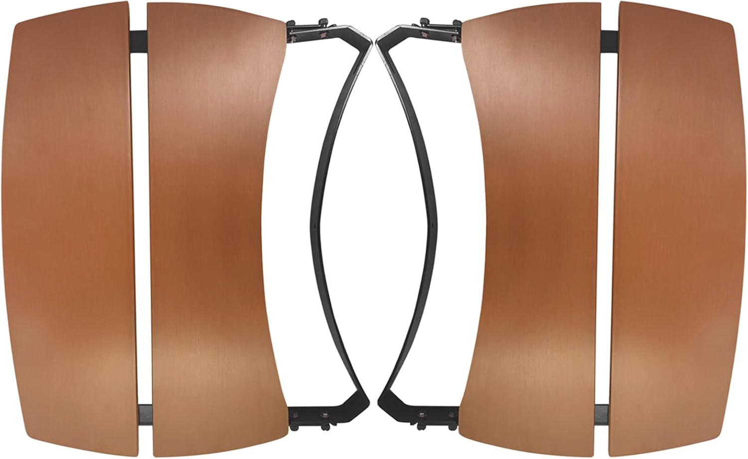 Side Shelves Big Green Egg Accessories, Composite 2 Slat Egg Mates for Large Big Green Egg with Folding Side Shelves Replacement Parts Grill & Smoker Accessories