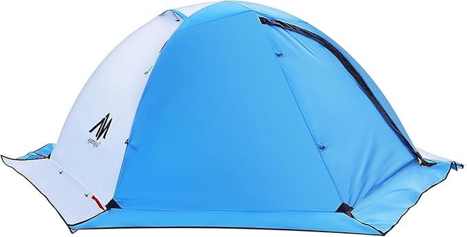 AYAMAYA 4 Season Backpacking Tent 2 Person Camping Tent Ultralight Waterproof All Weather Double Layer Two Doors Easy Setup 1 2 People Man Tents for Backpacker Outdoor Hiking Survival