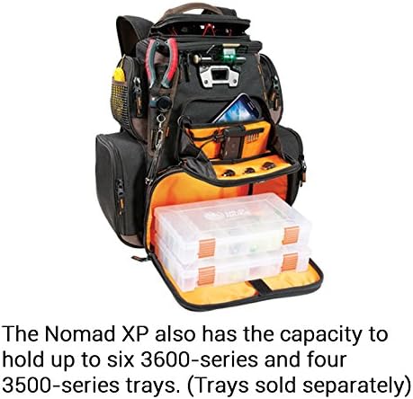 Wild River Nomad by CLC Custom LeatherCraft Tackle Tek Nomad XP Lighted Backpack with USB Charging System