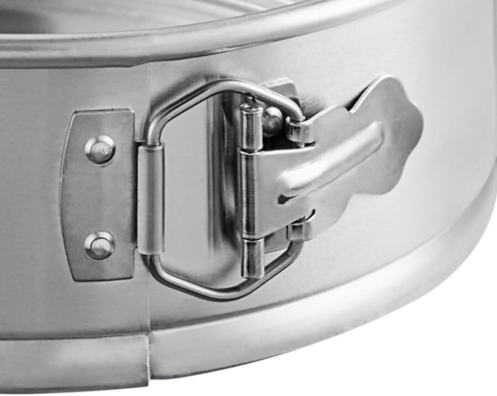 Soro Essentials- 11' x 3'' Deep Aluminum Round Spring Form Pan- Leak Proof Cheesecake Pan Spring Form Pans with Removable Bottom and Quick Release Latch for Baking Cheesecake Cakes