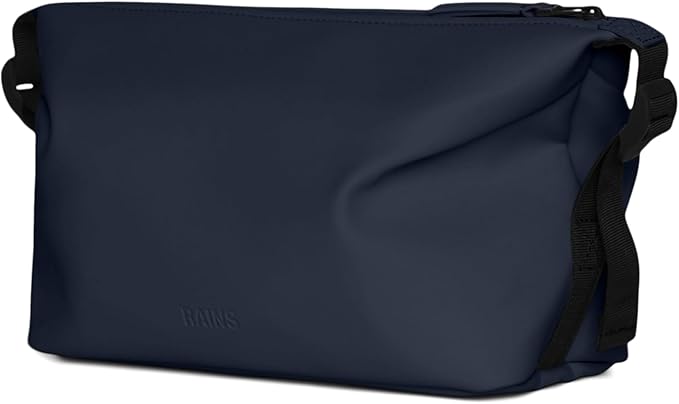 RAINS - Hilo Waterproof Wash Bag for Travel - Men & Women (Navy)