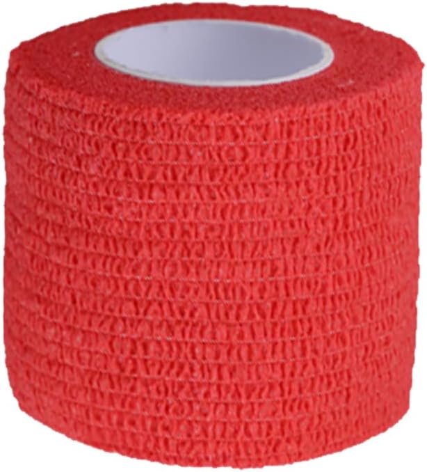 ESUPPORT 2 Inches X 5 Yards Self Adherent Cohesive Wrap Bandages Strong Elastic First Aid Tape for Wrist Ankle Pack of 10