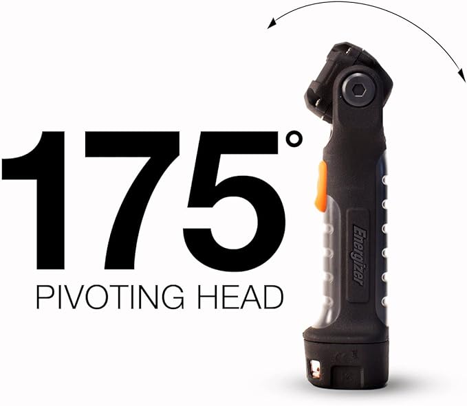 Energizer Hardcase Professional Pivot Plus Swivel Head Flashlight