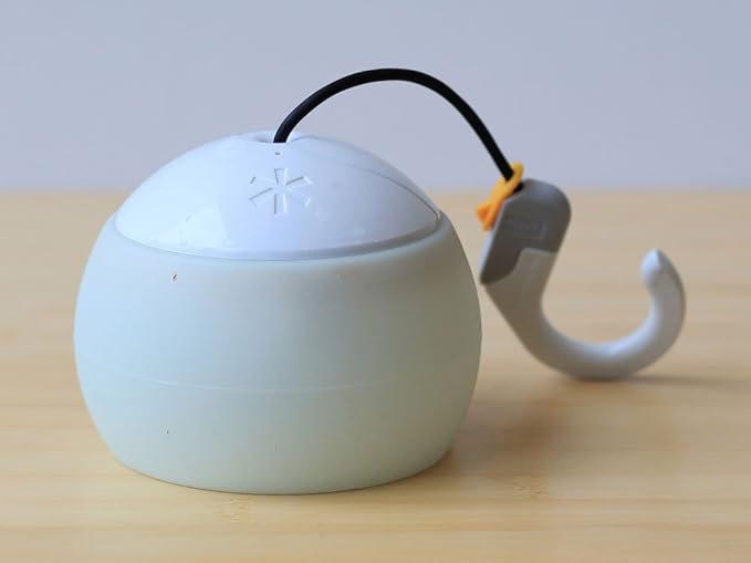 Snow Peak's Hozuki Lantern, Moss, ES-070GR, Made in Japan, Lifetime Product Guarantee, Lightweight, Compact for Camping or Backpacking, Camping Light