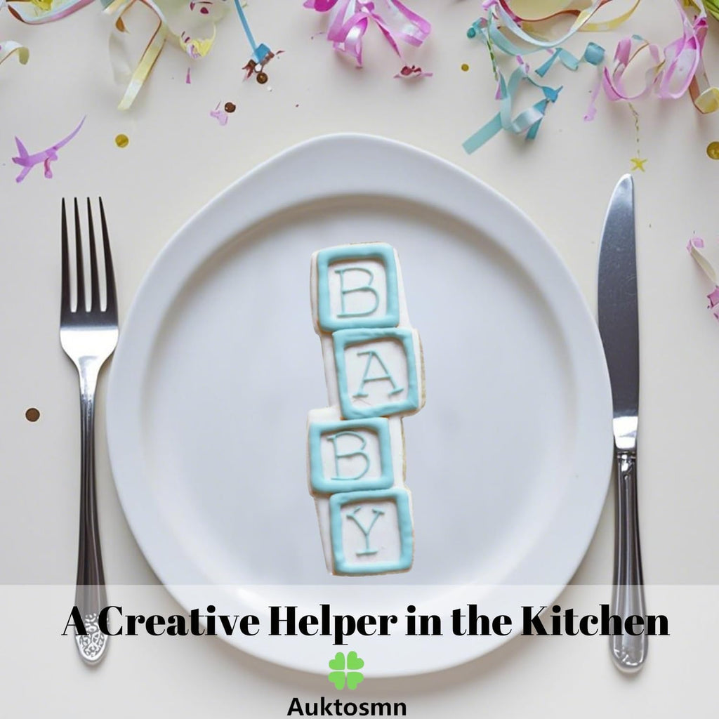 Baby Block Cookie Cutter - 4.5 Inch - Stainless Steel - Dishwasher Safe - Perfect for Baby Shower, Birthday, Wedding, and Holiday Cookies