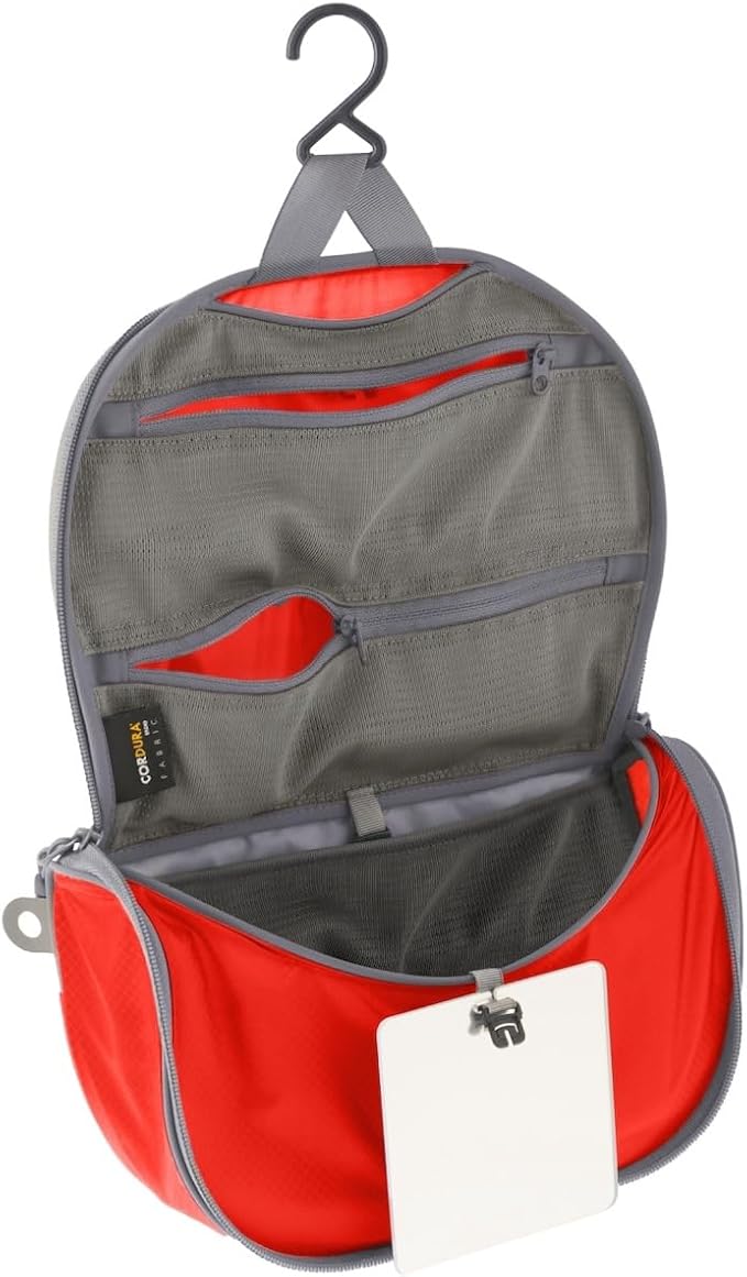 Sea to Summit TravellingLight Hanging Toiletry Bag, Travel Organizer for Men and Women