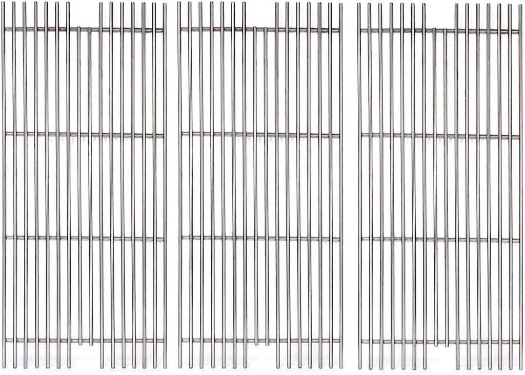 S5491A (3-Pack) 23 1/4" Stainless Steel Cooking Grid Grates for Viking VGBQ 30" T Series, Viking VGBQ 41" T Series, Viking VGBQ 53" T Series,VGBQ300T,VGBQ0302T, VGBQ3002RT, VGBQ4103RT