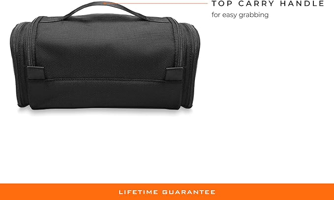 Briggs & Riley Toiletry Kit - Travel Bags for Women & Men, Organizer for Vacation, Dopp Kit for Bathroom Accessories, Makeup, & Skincare