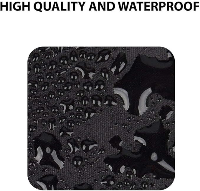 Gold Armour Rainfly Tarp Hammock, Premium 14.7ft/12ft/10ft/8ft Rain Fly Cover, Waterproof Ultralight Camping Shelter Canopy, Survival Equipment Gear Camping Tent Accessories (Black 10ft x 10ft)