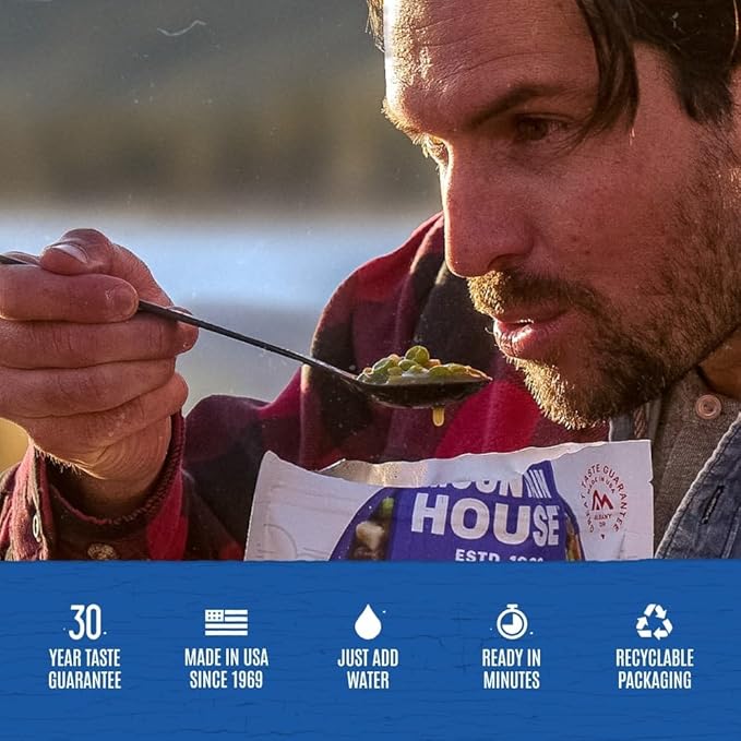 Mountain House Homestyle Chicken Noodle Casserole Pro-Pak | Freeze Dried Backpacking & Camping Food | 1 Serving