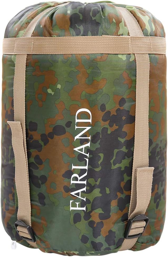 FARLAND Sleeping Bags 30℉ for Adults Teens Kids with Compression Sack Portable and Lightweight for 3-4 Season Camping, Hiking,Waterproof, Backpacking and Outdoors