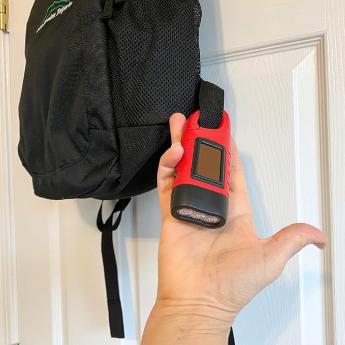 Evelots Hand Crank Solar Powered Flashlights ( 4 Pack ) Rechargeable Emergency Survival Flashlight for Camping , Car - Easy 3 LED Bright Light for Hiking , Outdoor Sports , Home Power Outage