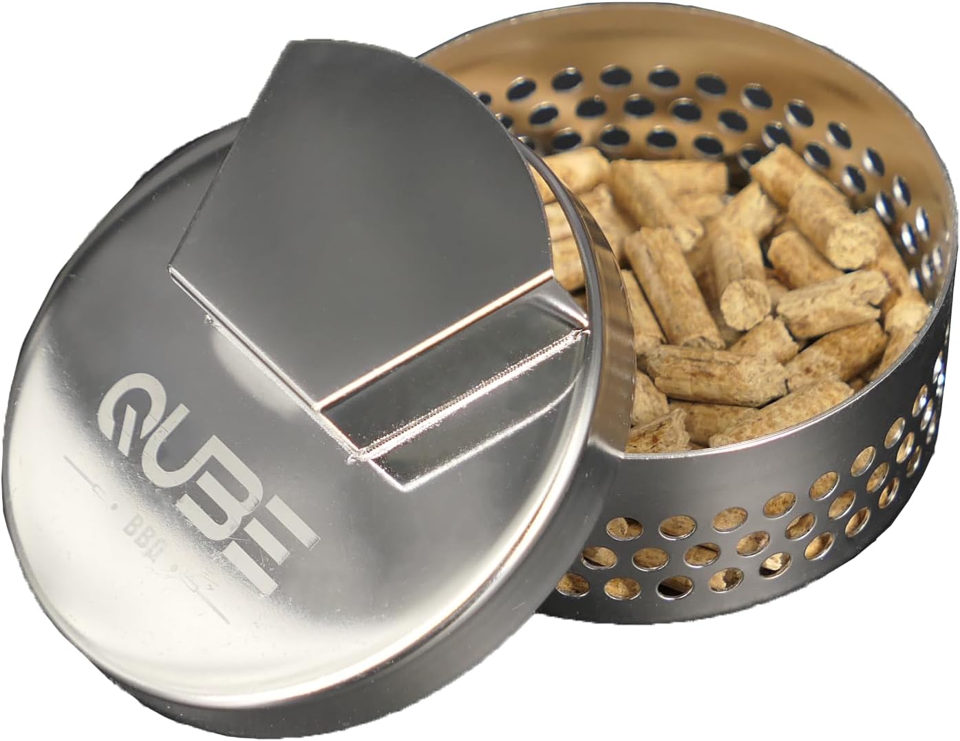 Compact Smoker Box for Grill - Add Authentic Smokey BBQ Flavor to Gas, Charcoal & Small Grills Stainless Steel