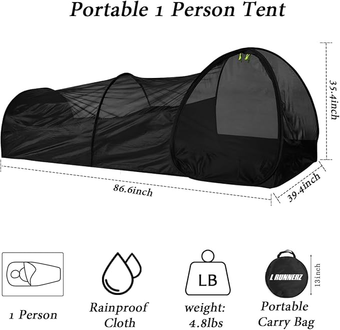Pop Up Tent with Rainfly