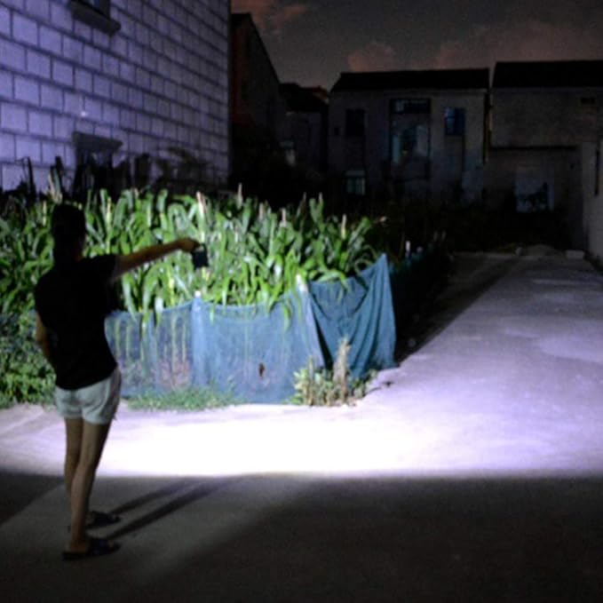 BESPORTBLE 2pcs COB LED Portable Spotlight Searchlight Outdoor Camping Light Mini Lantern Handheld Work Light Flashlight for Camping Lawn Without Battery (Green)