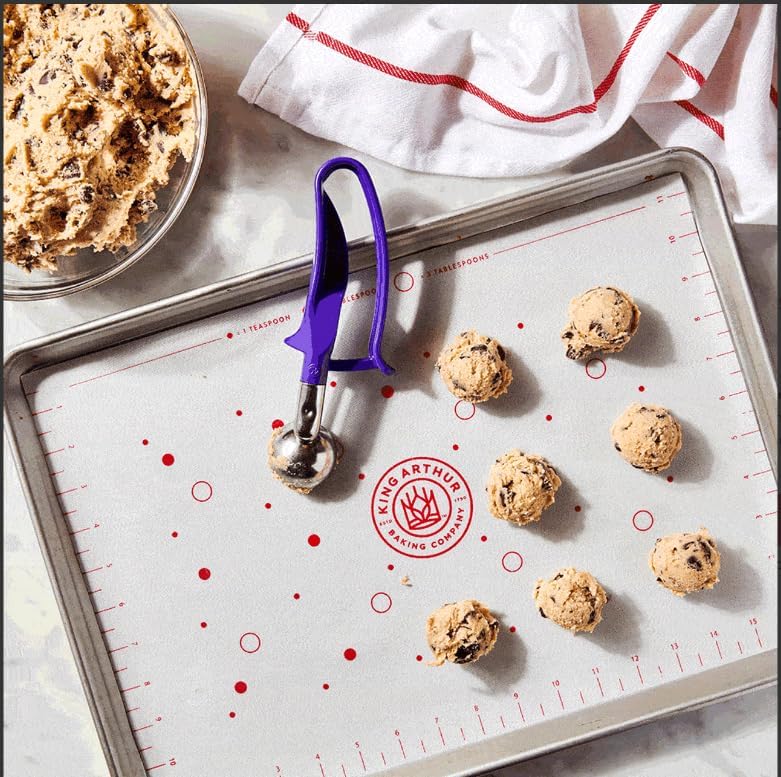 King Arthur Baking Company Cookie Mat, Non-Stick Silicone