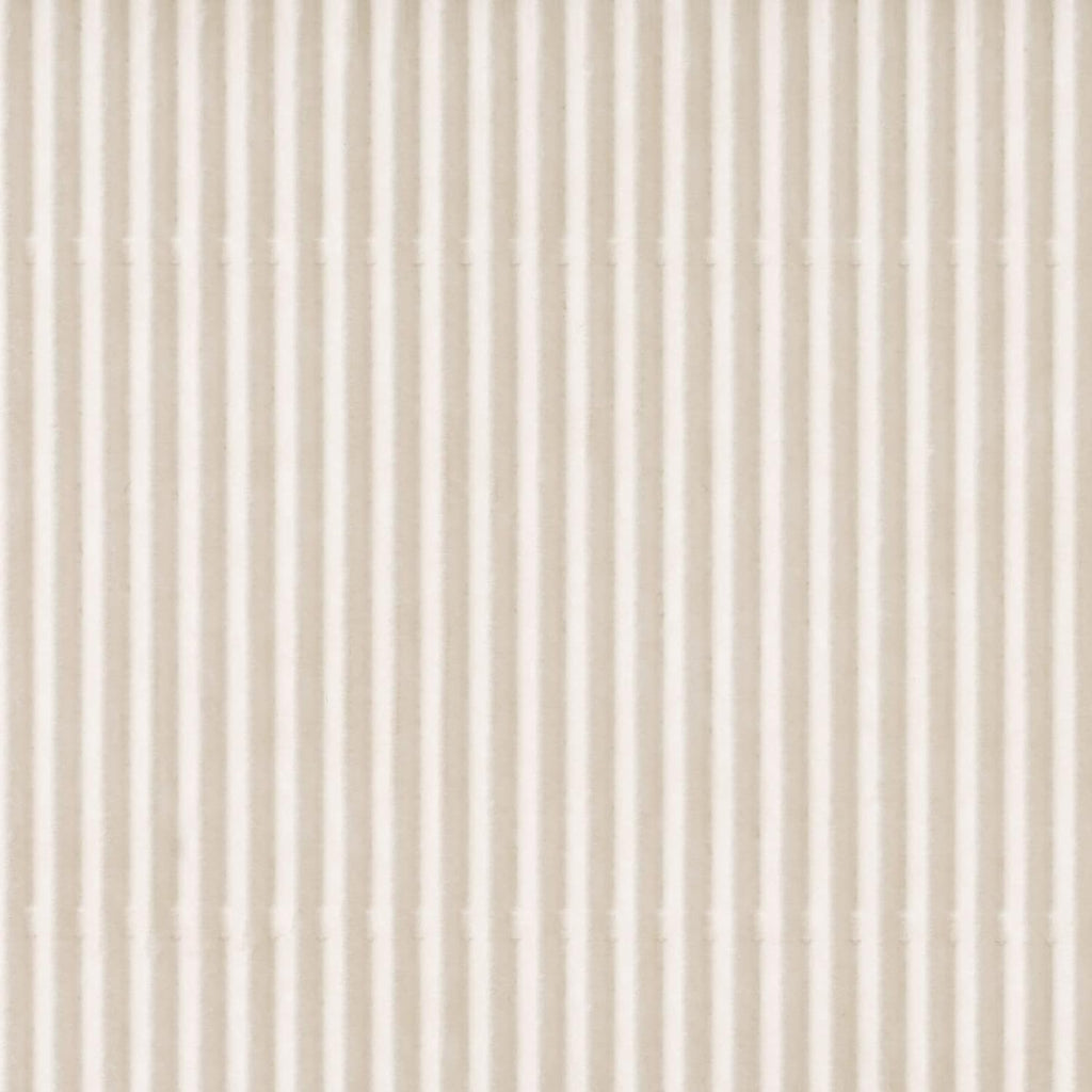 LA JOLIE MUSE Storage Basket Set of 3 with Leather Lids Fluted Cardboard - Light Grey