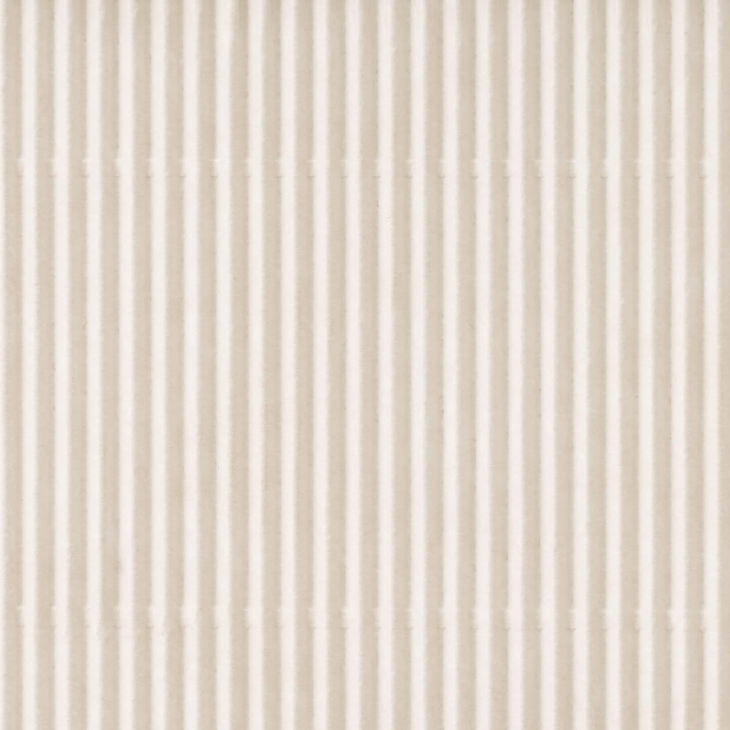 LA JOLIE MUSE Storage Basket Set of 3 with Leather Lids Fluted Cardboard - Light Grey