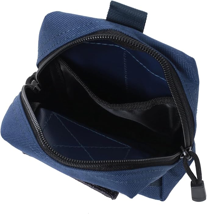 2 Pack Molle Pouches - Tactical Compact Water-Resistant EDC Pouch