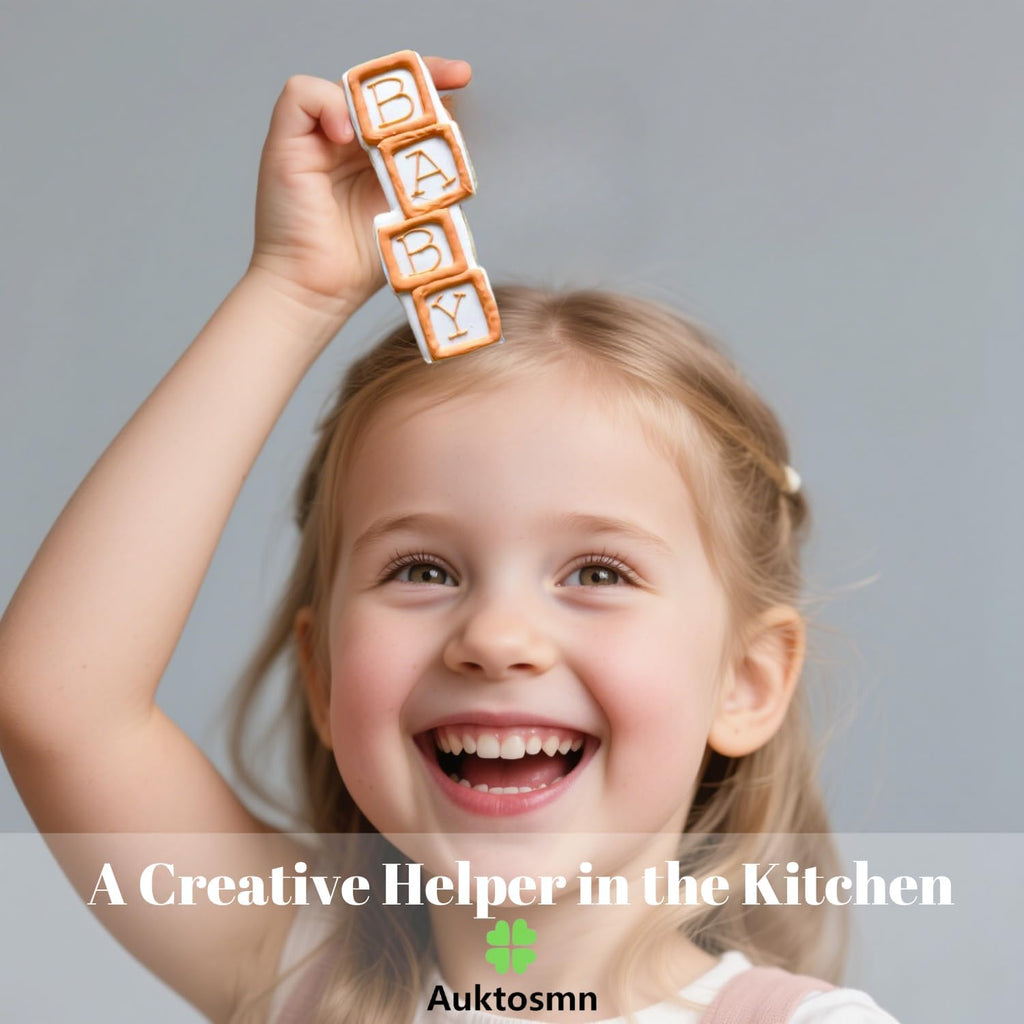 Baby Block Cookie Cutter - 4.5 Inch - Stainless Steel - Dishwasher Safe - Perfect for Baby Shower, Birthday, Wedding, and Holiday Cookies