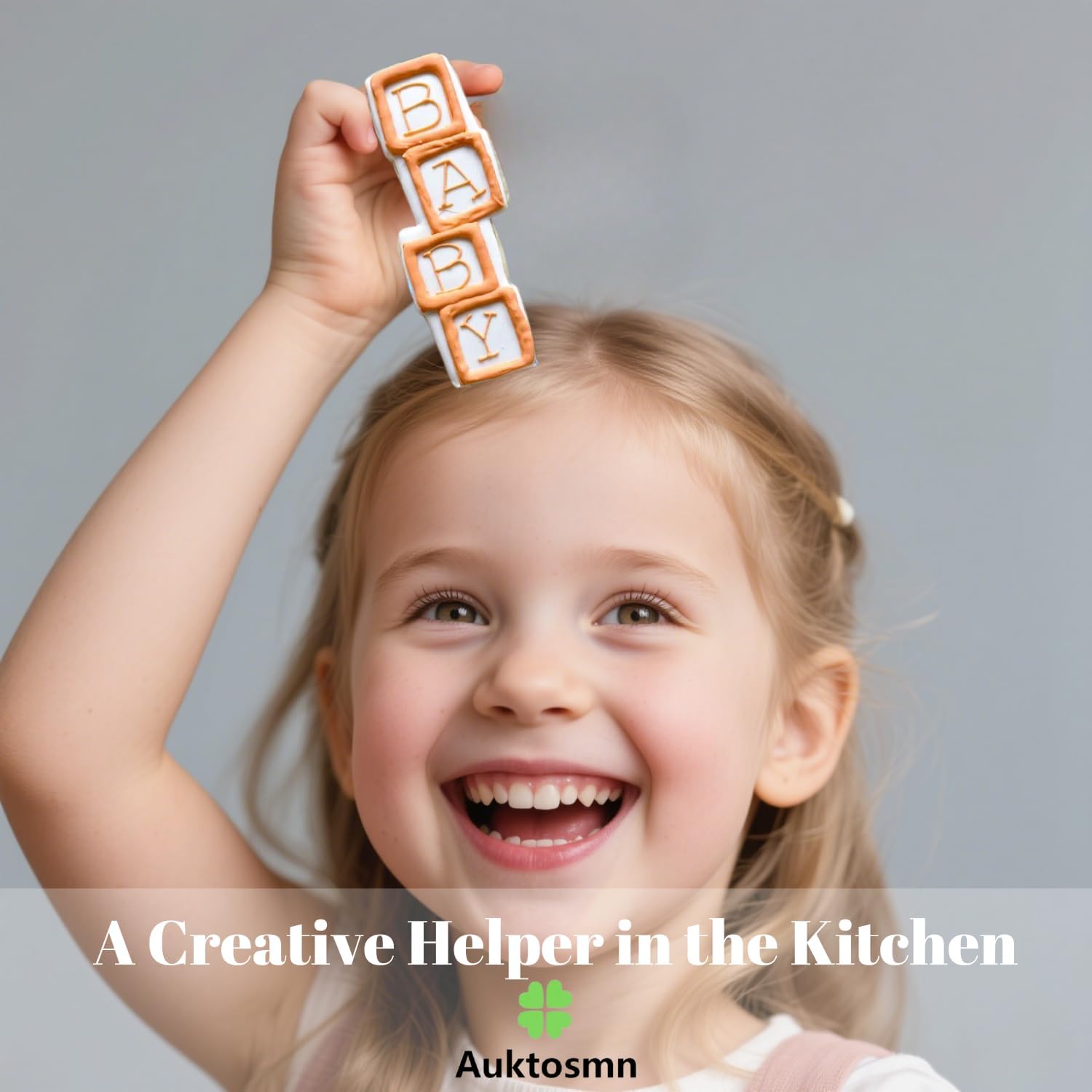 Baby Block Cookie Cutter - 4.5 Inch - Stainless Steel - Dishwasher Safe - Perfect for Baby Shower, Birthday, Wedding, and Holiday Cookies