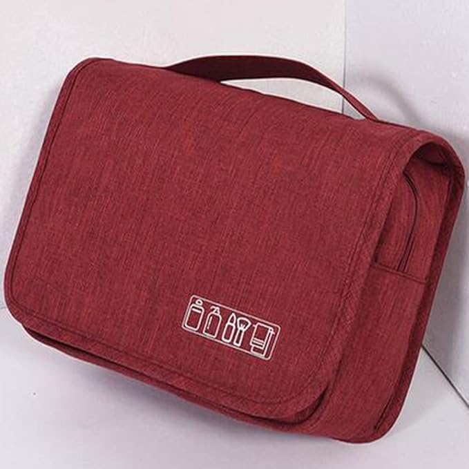 Hanging Travel Toiletry Bag Cosmetic Make up Organizer, Toiletry Bag for Women and Men, Water-resistant Makeup Cosmetic Bag Travel Organizer for Accessories, Shampoo, Toiletries