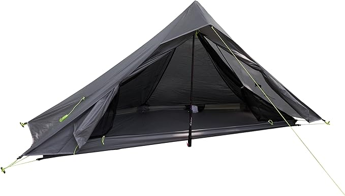 Altair One Ultralight Trekking Pole Backpacking Tent, Waterproof SIL Nylon, Double Wall, 3 Season, 1 Person Shelter for Backpacking, Hiking, Camping, Trekking, Bushcraft