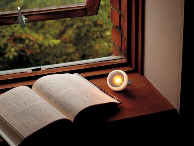 Snow Peak's Mini Hozuki Lantern, Snow, ES-041WH-US, Designed in Japan, Lifetime Product Guarantee, Lightweight, Compact for Camping or Backpacking, Camping Light