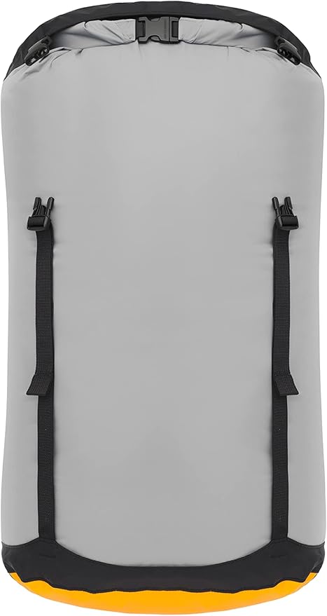 Sea to Summit eVac Compression Dry Bag, Waterproof Compression Sack, 35 Liter, High Rise Grey