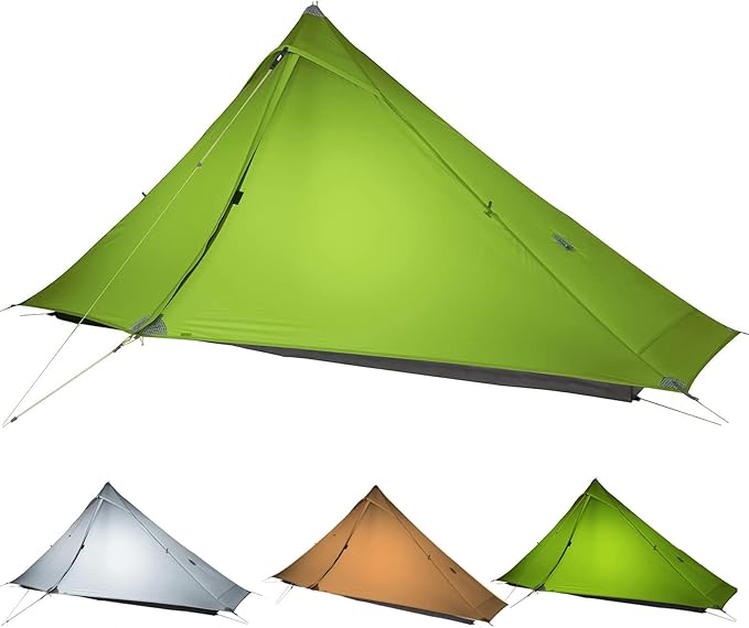3F UL Gear Lanshan PRO Lanshan Ultralight Tent 3 Season Backpacking Tent for 2 Person, Waterproof Professional Tents for Camping, Trekking, Kayaking, Climbing, Hiking