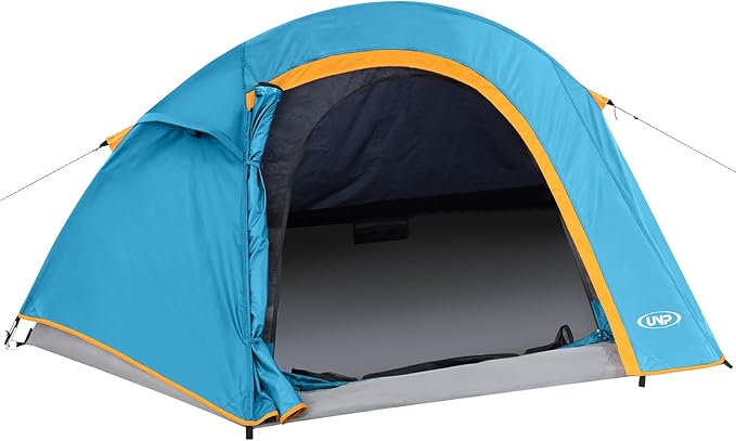 Camping Tent 4 Person, Waterproof Windproof Tent with Rainfly Easy Set up-Portable Dome Tents for Camping