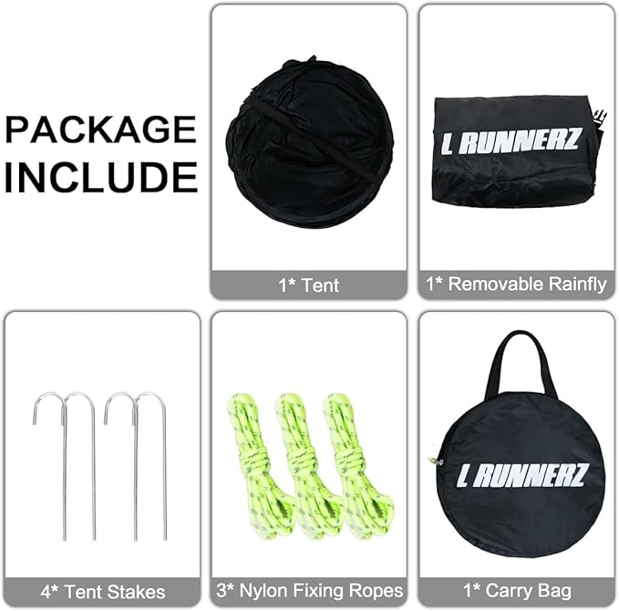 Pop Up Tent with Rainfly