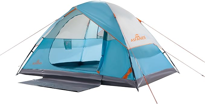 2-12 Person Tents for Camping Waterproof, Backpack Double Layer Tents, Perfect Picnics, Fishing and Backyard Camping