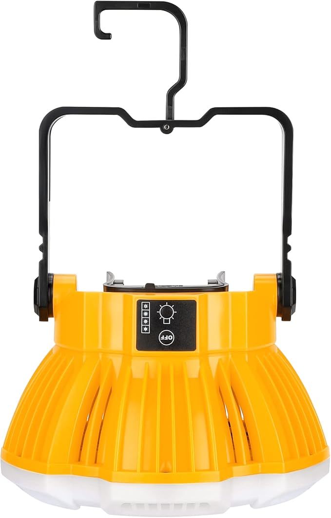 2400LM LED Camping Lantern for Dewalt 20V MAX Lithium Battery, 24W LED Work Light for Car Repairing , Camping, Emergency and Hurricane, Hiking, Fishing