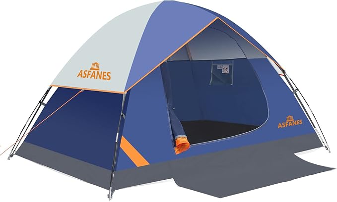 2-12 Person Tents for Camping Waterproof, Backpack Double Layer Tents, Perfect Picnics, Fishing and Backyard Camping
