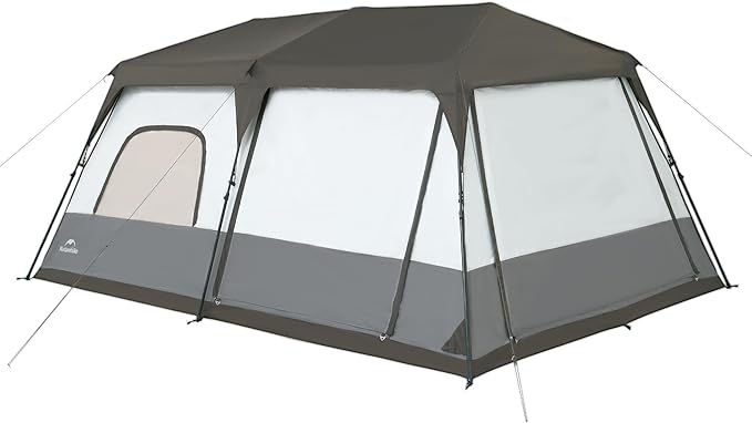 Naturehike Cape 4/6/8 Person Camping Tent, 60S Easy Setup Instant Tent Pop up Tent, Waterproof Large Tall 6/8 Person Tents for Camping, Car Camping