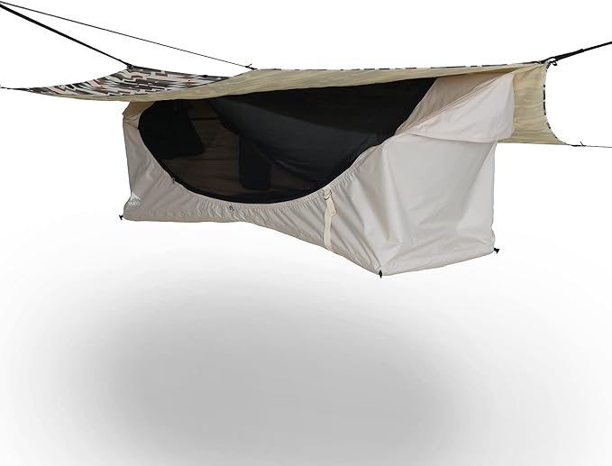 Haven Tents Lay Flat Hammock Tent - Waterproof Tent & Camping Hammock with Mosquito Net - Includes Insulated Pad and Rainfly - Haven Tent, Haven XL, Haven Safari
