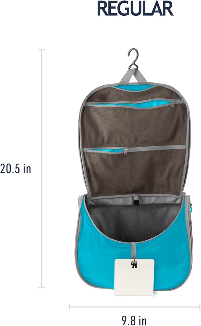 Sea to Summit TravellingLight Hanging Toiletry Bag, Travel Organizer for Men and Women
