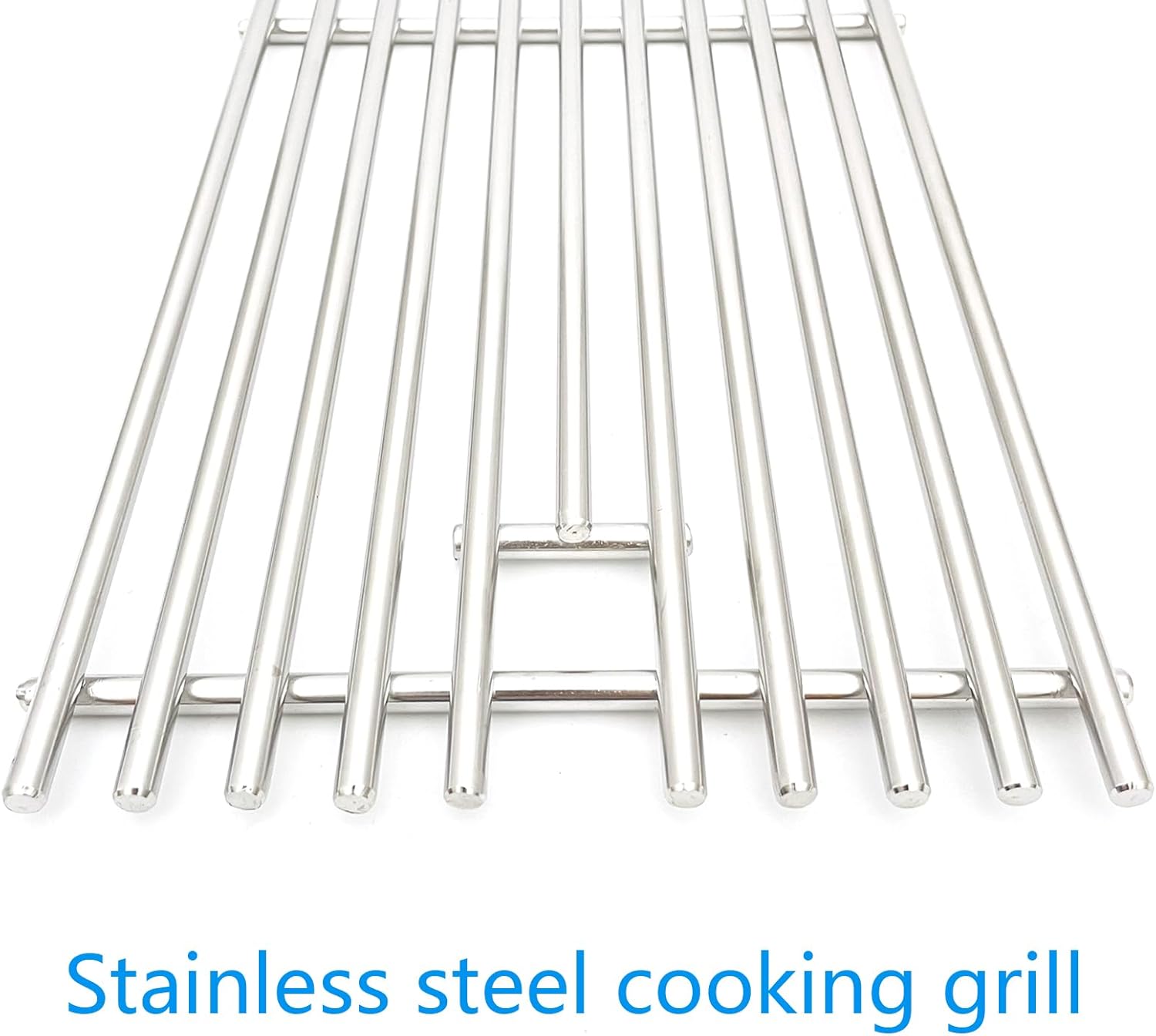 16517 Stainless Steel 5 Cooking Grates Replacement Parts for Bull Angus 40" Grill 57568 57569 57568CE 57568AGA 57569CE Brahma Lion Premium L90000 57569CE 57569CE Gas Grill 19-1/4"