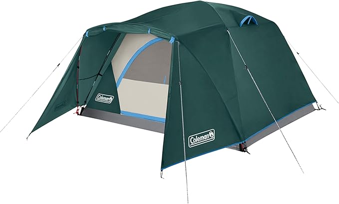 Coleman Skydome Tent with Full-Fly Weather Vestibule