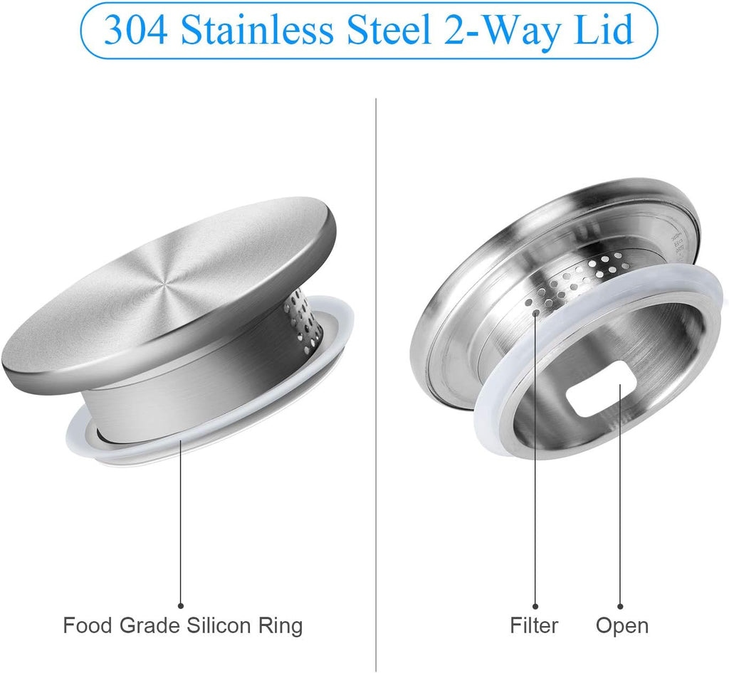 Glass Water Pitcher with Lid and Spout, 68 Ounces Heat Resistant Borosilicate Glass Carafe with Brush and Mixing Spoon, Temperature Safe