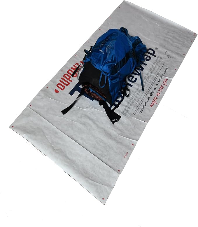Ultralight Camping Tarp, Backpacking Tarp, Tyvek Sheet, Tyvek Tent Footprint, Tyveks House Wrap, Tent Flooring, Tyvekes Ground Cloth, Camping Fly, Multiple Sizes