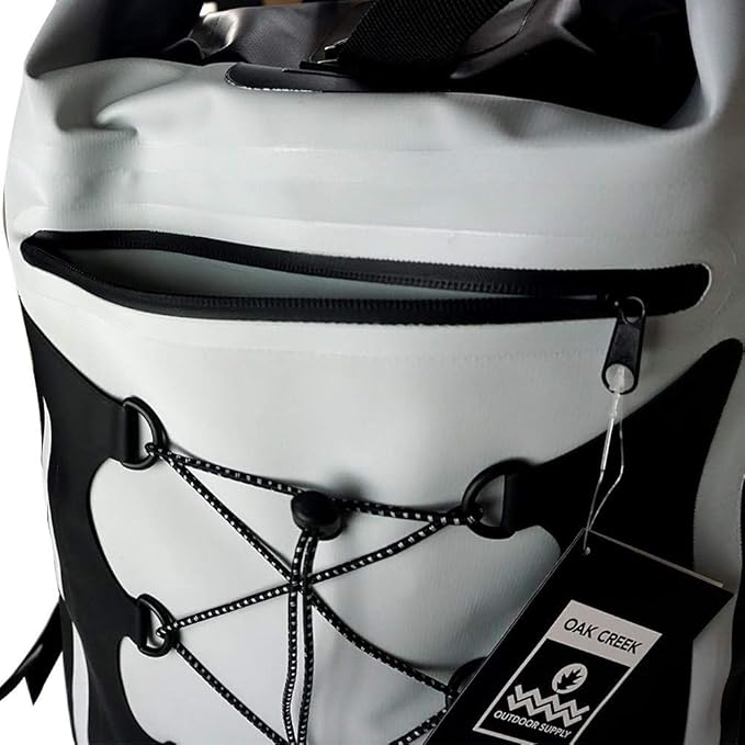 Oak Creek Canyon Falls 30L Dry Bag Backpack. Premium Waterproof Backpack with Padded Shoulder Straps. PVC Construction. Keep Your Gear Dry