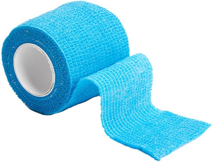 ESUPPORT 2 Inches X 5 Yards Self Adherent Cohesive Wrap Bandages Strong Elastic First Aid Tape for Wrist Ankle Pack of 10