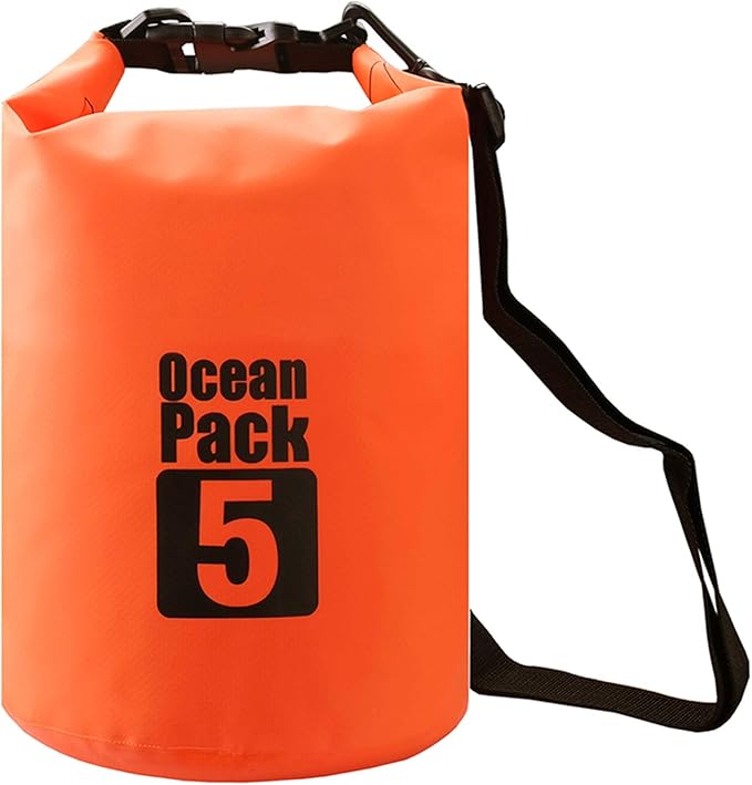 2L/3L/5L/10L/15L/20L/30L 500D Tarpaulin Heavey-Duty PVC Water Proof Dry Bag Sack for Kayaking/Boating/Canoeing/Fishing/Rafting/Swimming/Camping/Snowboarding