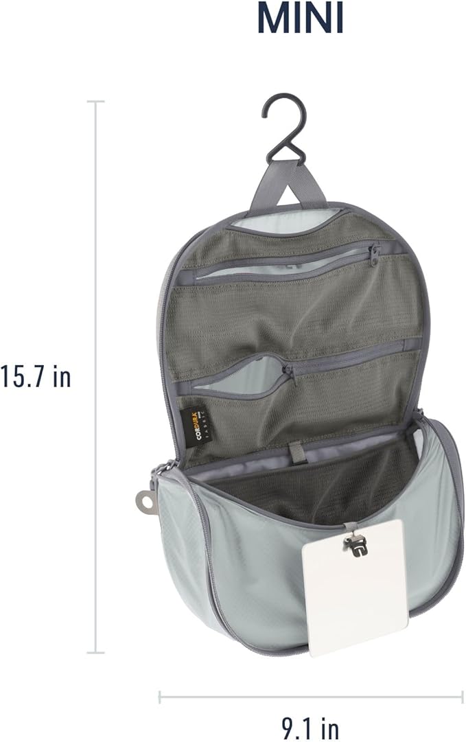 Sea to Summit TravellingLight Hanging Toiletry Bag, Travel Organizer for Men and Women