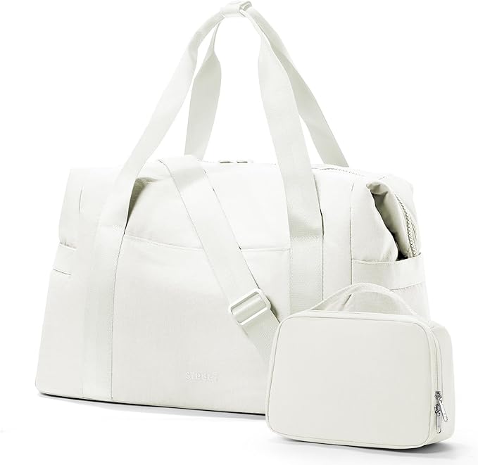 Gym Bag Womens,Travel Duffel Carry on Bag Sport Tote Bag Weekend Overnight Bag